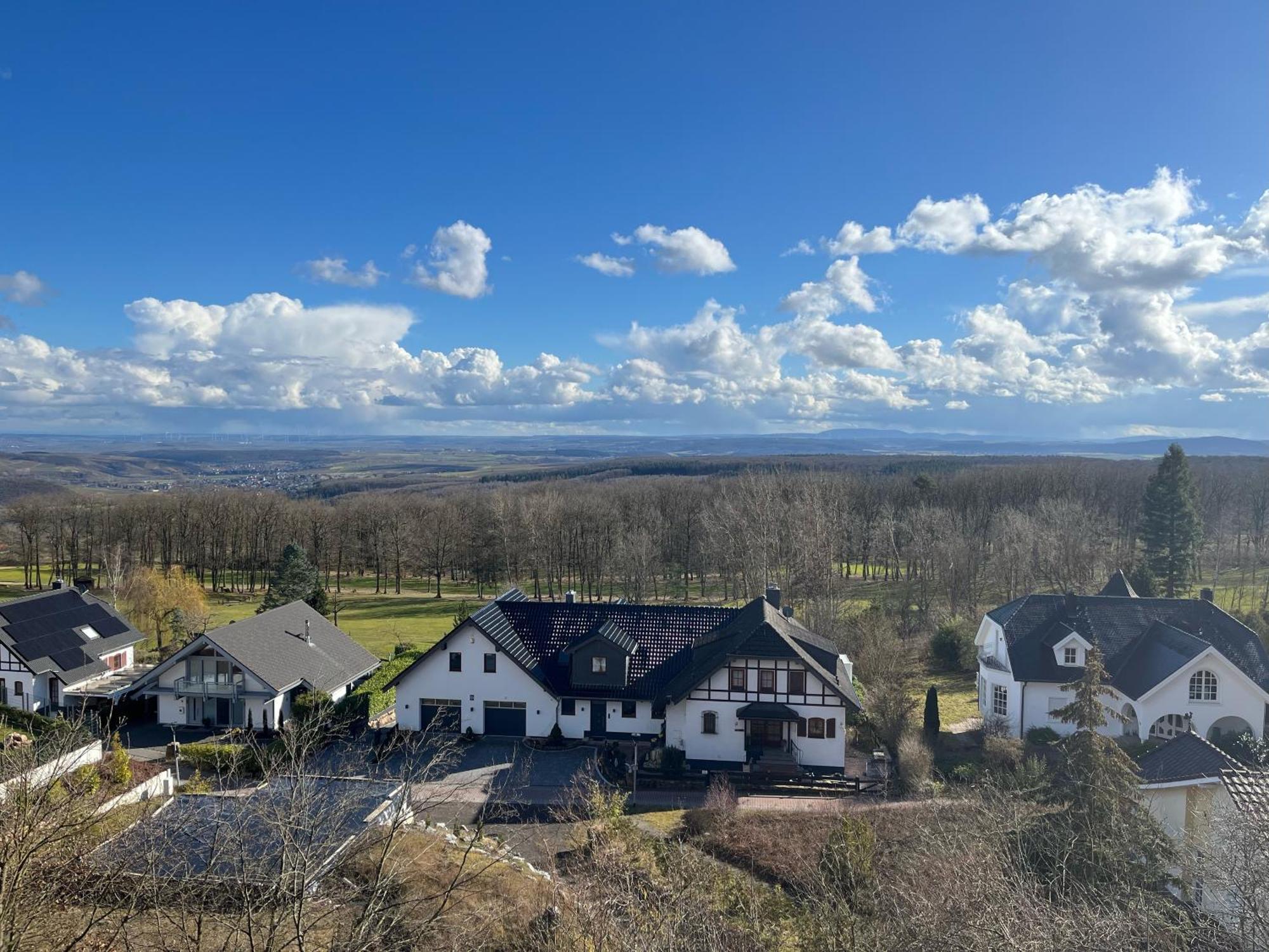 Wundervolle Aussicht In Bester Lage Auf "Wolke7" Stromberg  Esterno foto